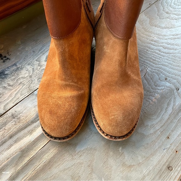 H by Hudson Lumo tan leather ankle boots | size 40 - Picture 5 of 8